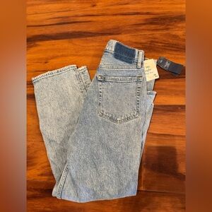 Abercrombie & Fitch Curve Love 90s Straight Ultra High Rise 28 X Short
